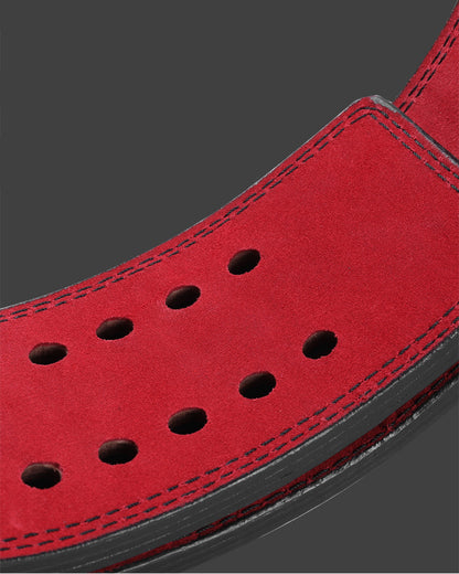 Adjustable Lever Leather Powerlifting Belt